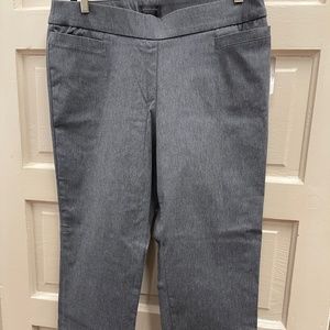 NWT Grey Pull On Liz Claiborn Pants